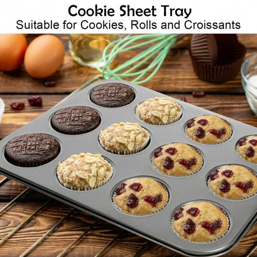 10 Pcs Nonstick Bakeware Set Baking Roasting Cake Pans