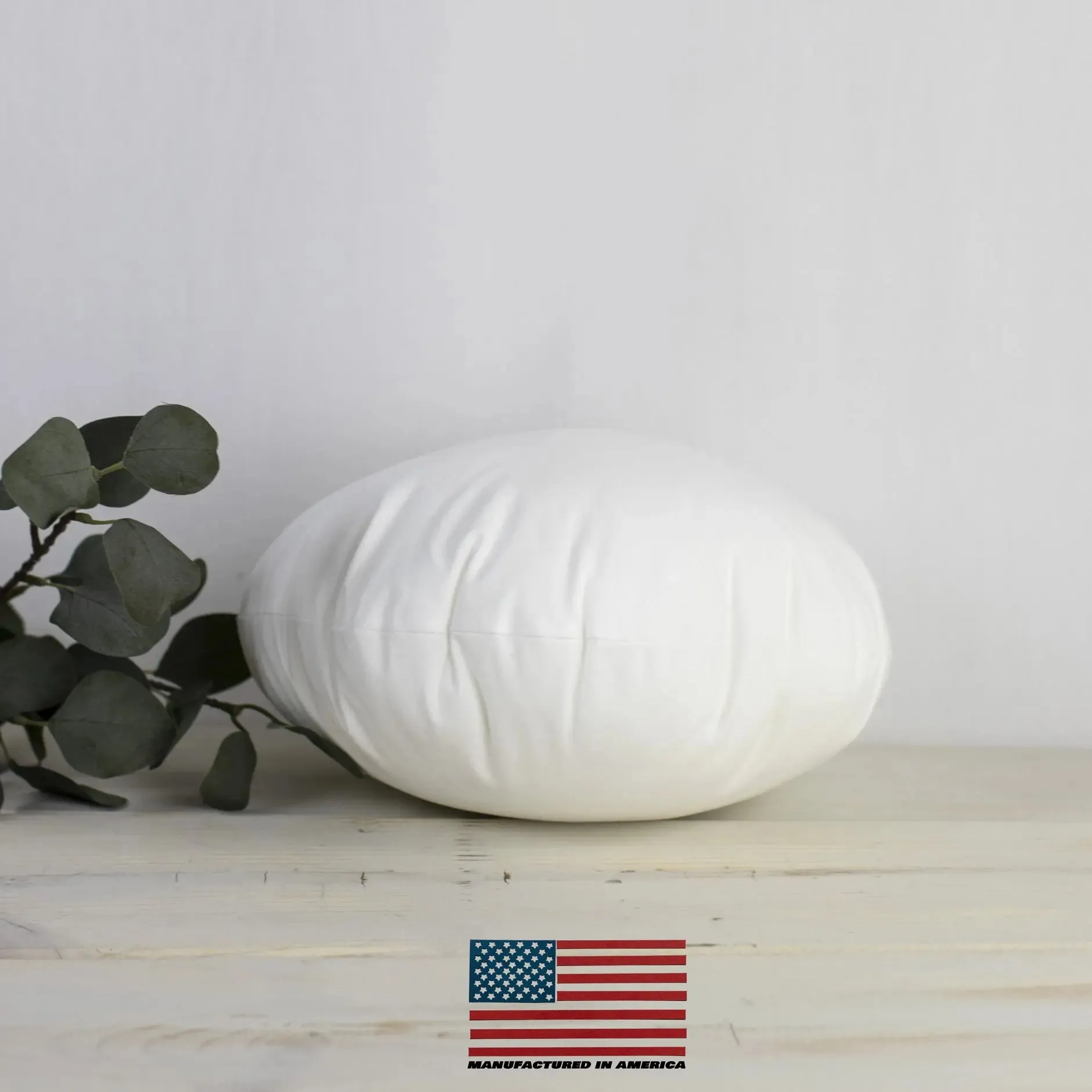 10" | Round Pillows Insert | Indoor Outdoor Hypoallergenic Polyester Pillow Insert | Quality Insert | Round Pillow Form | Round Pillow