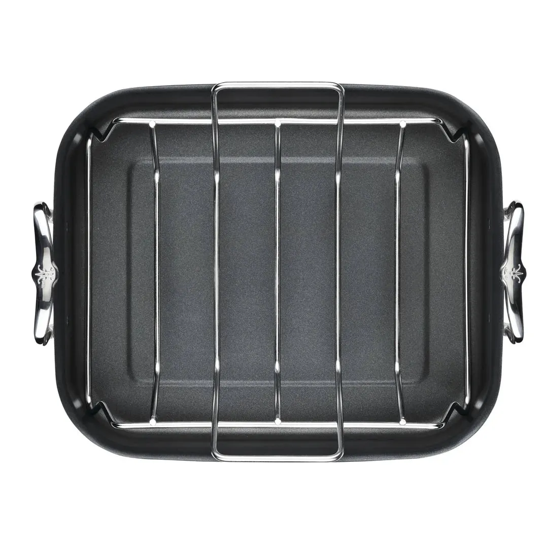 14.5-inch Classic Clad Nonstick Roaster with Rack