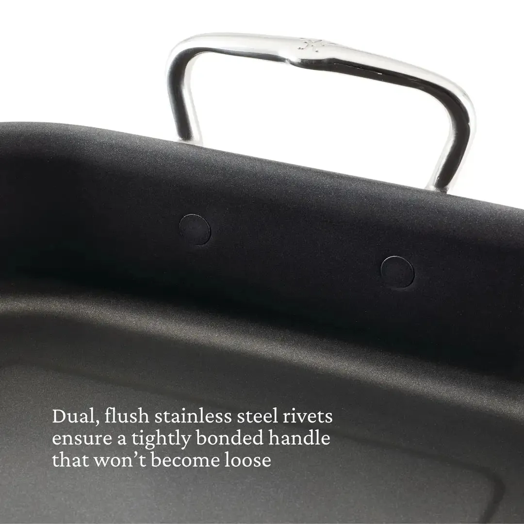 14.5-inch Classic Clad Nonstick Roaster with Rack