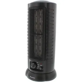 2-Speed 1,500-Watt-Max Portable Oscillating Ceramic Tower Heater-Fan