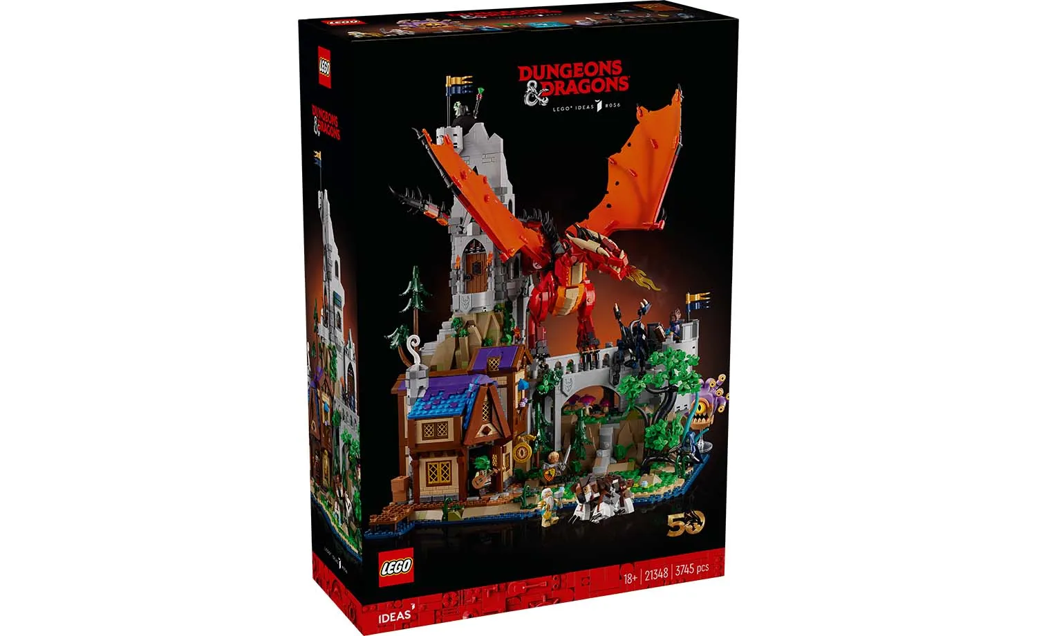 21348 | LEGO® Ideas Dungeons & Dragons: Red Dragon’s Tale