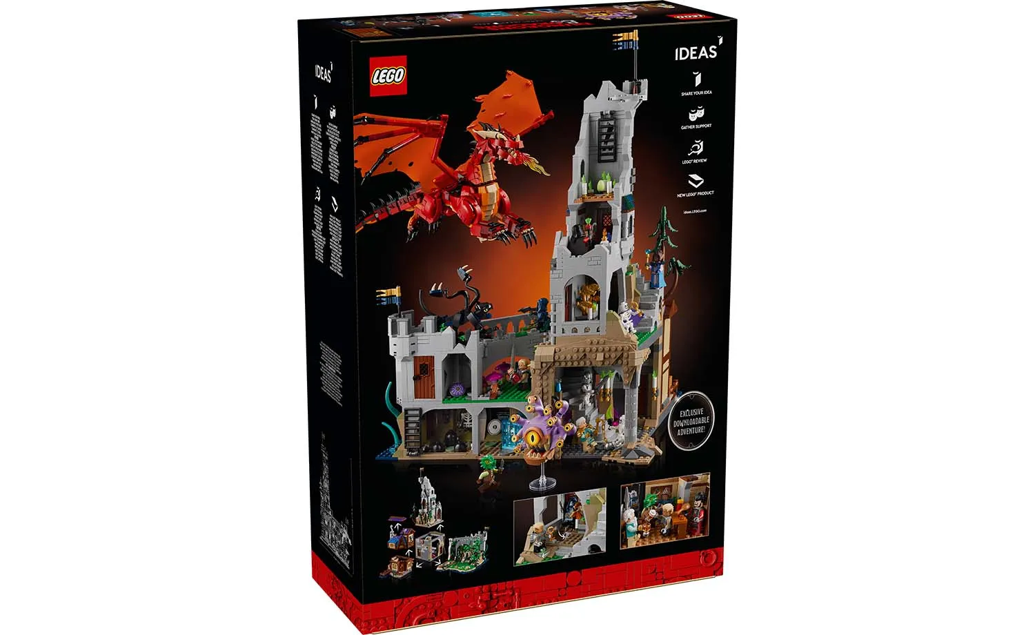 21348 | LEGO® Ideas Dungeons & Dragons: Red Dragon’s Tale