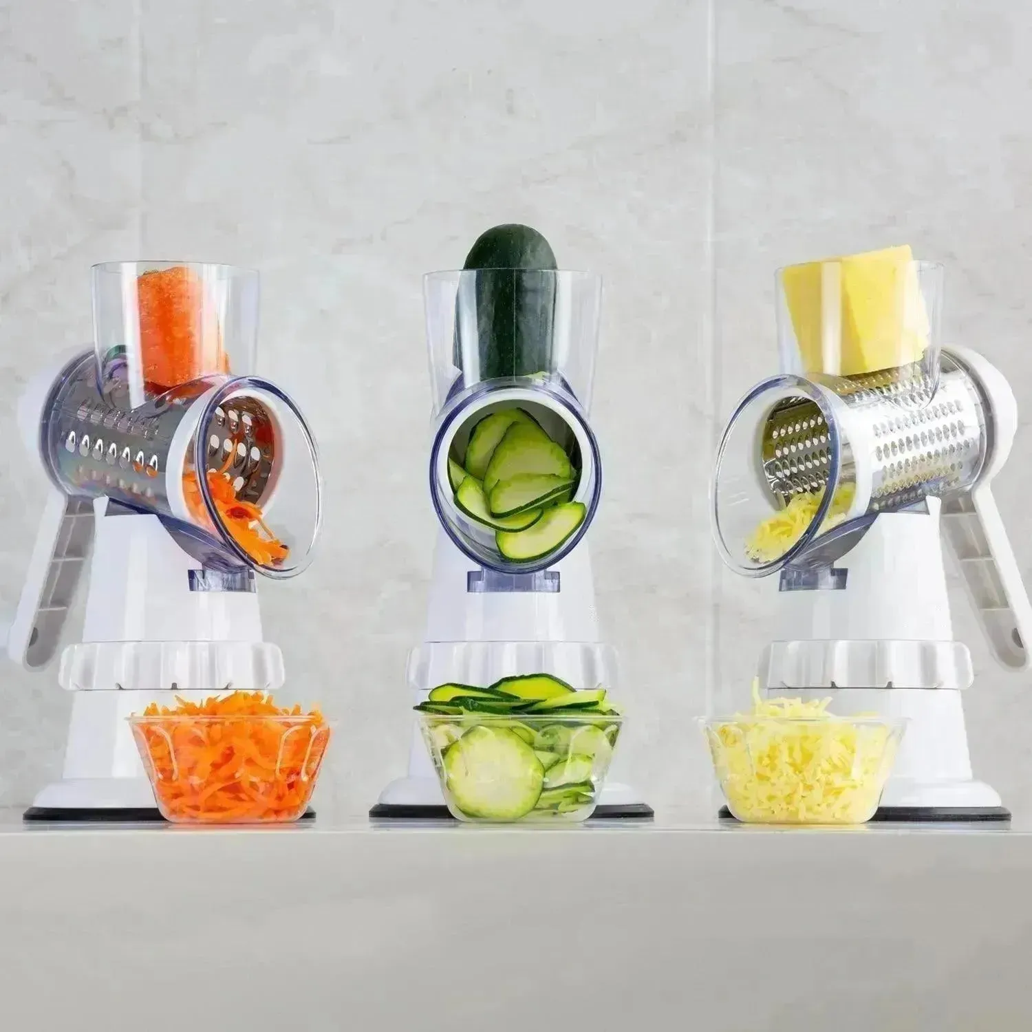 3 In 1 Vegetable Slicer Manual Kitchen Accessories Grater  shredder For Vegetable Cutter chopper Home Kitchen Supplies Kitchen Gadgets