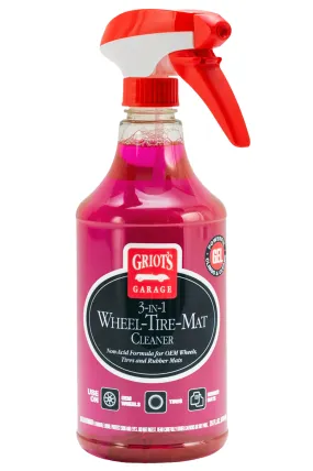 3-IN-1 WHEEL-TIRE-MAT CLEANER - 25oz