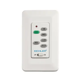 3-Speed AC Ceiling Fan Wall Control Transmitter and Receiver, Full Function