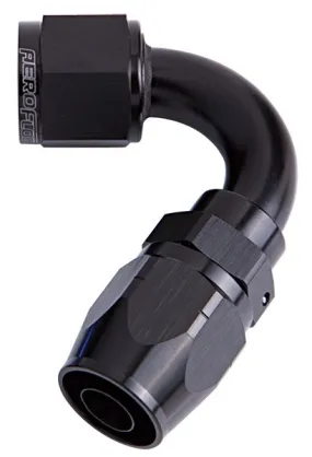 500 Series Cutter Swivel 120° Hose End -4AN AF504-04BLK