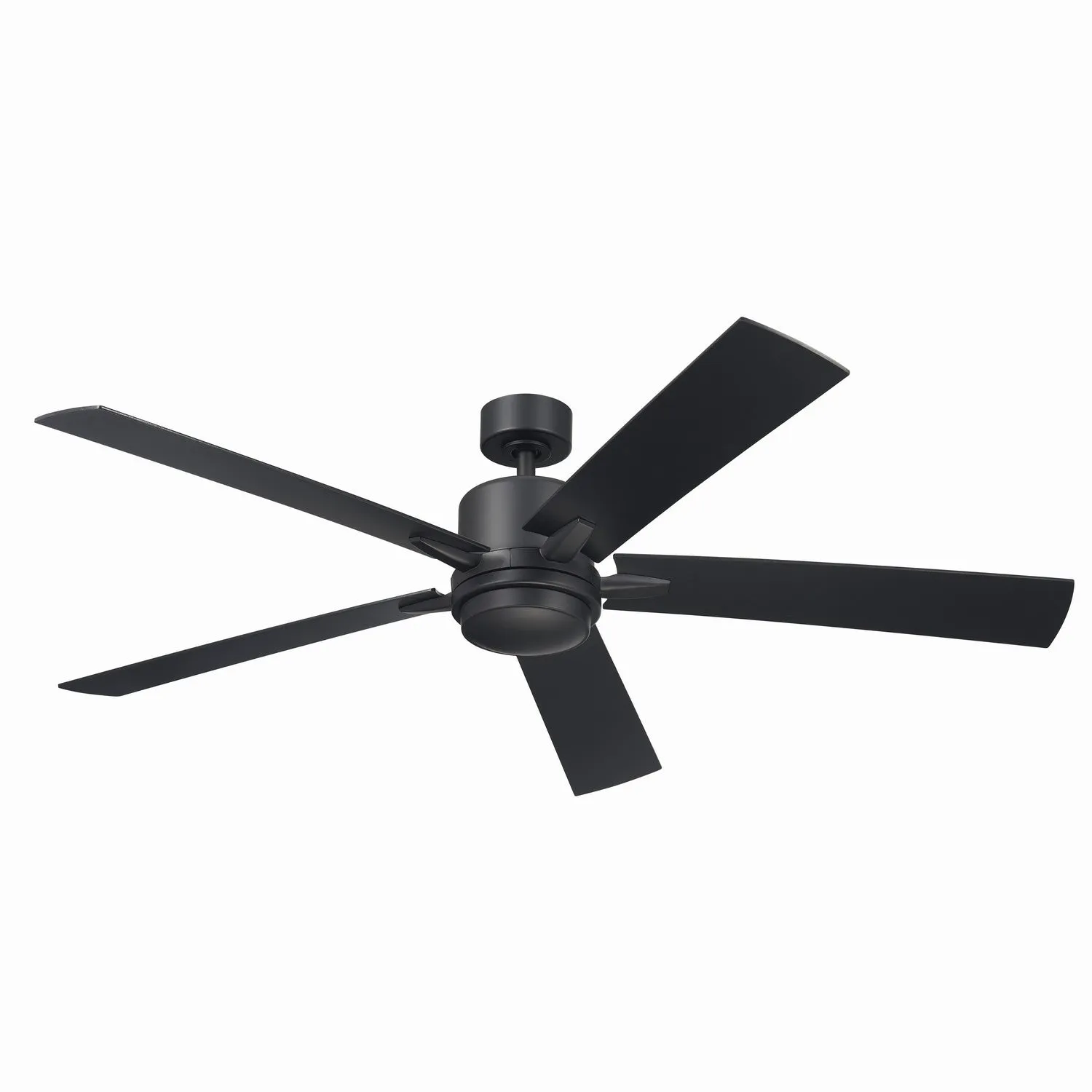 60"Ceiling Fan from the Lucian Elite XL Collection in Satin Black Finish by Kichler