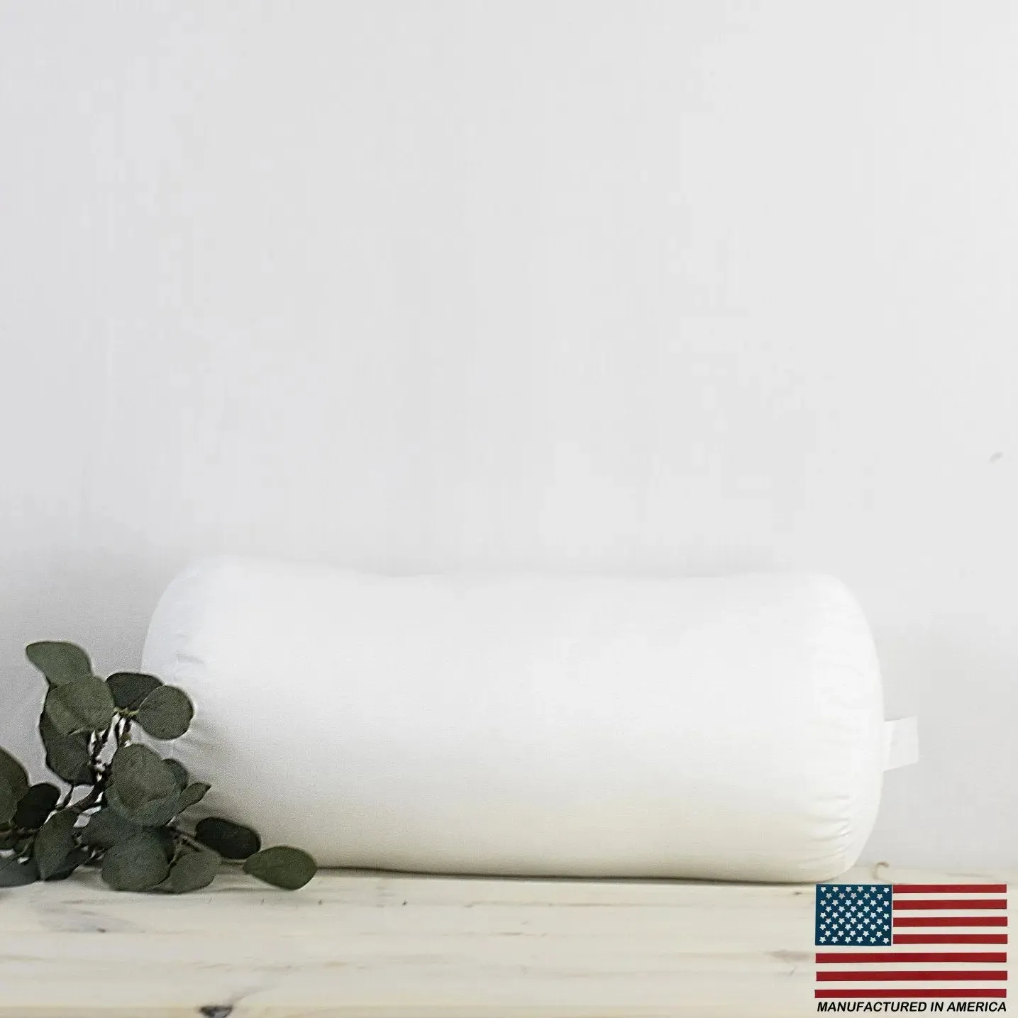 7x40 | Bolster Angel Hair Insert | Indoor Outdoor Down Alternative Hypoallergenic Pillow Insert | Quality Insert | Premium Insert