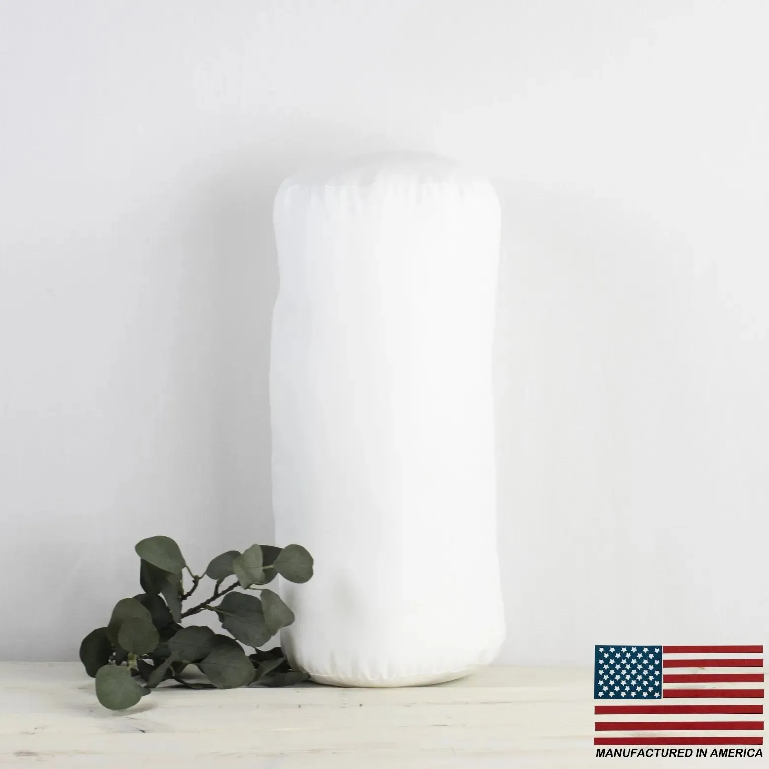 7x40 | Bolster Angel Hair Insert | Indoor Outdoor Down Alternative Hypoallergenic Pillow Insert | Quality Insert | Premium Insert