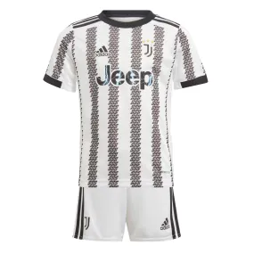 adidas Juventus 2022/23 Home Mini Kit White/Black