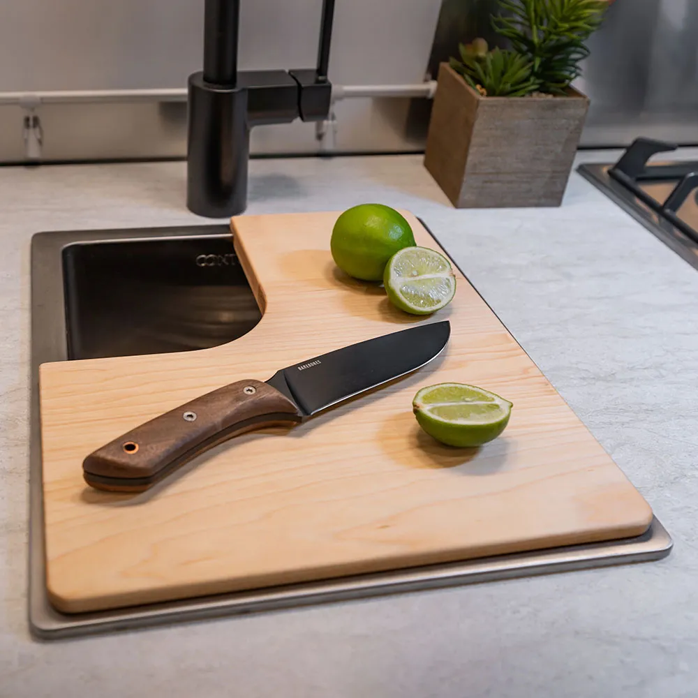 Airstream Custom Sink Cutting Boards for Bambi Travel Trailers