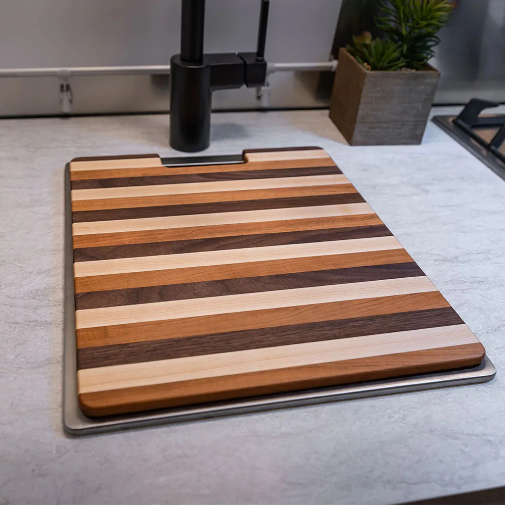 Airstream Custom Sink Cutting Boards for Bambi Travel Trailers