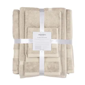 Algodon St Regis Collection 5 Piece Stone Towel Pack