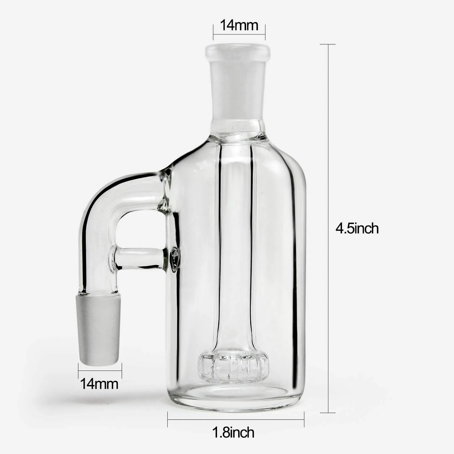 Ash Catcher 14mm 90 Degree