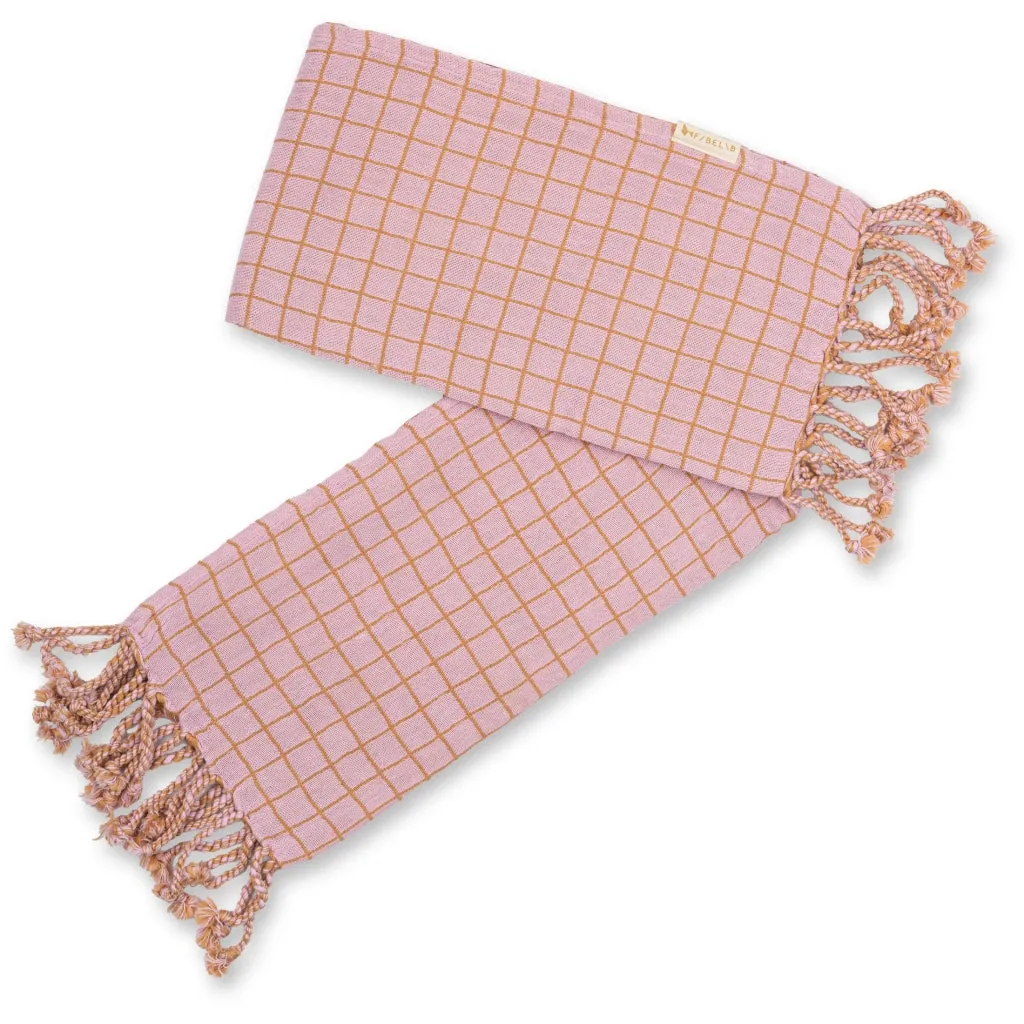 Baby Blanket - Grid - Lilac