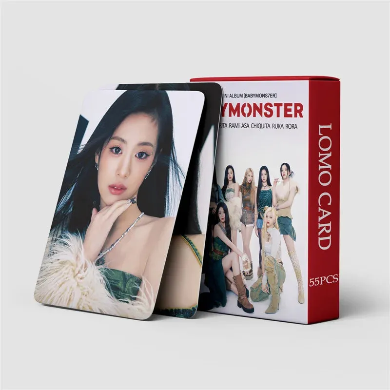 BABYMONSTER 1st Mini Album BABYMONS7ER Photo Cards (55 Cards)