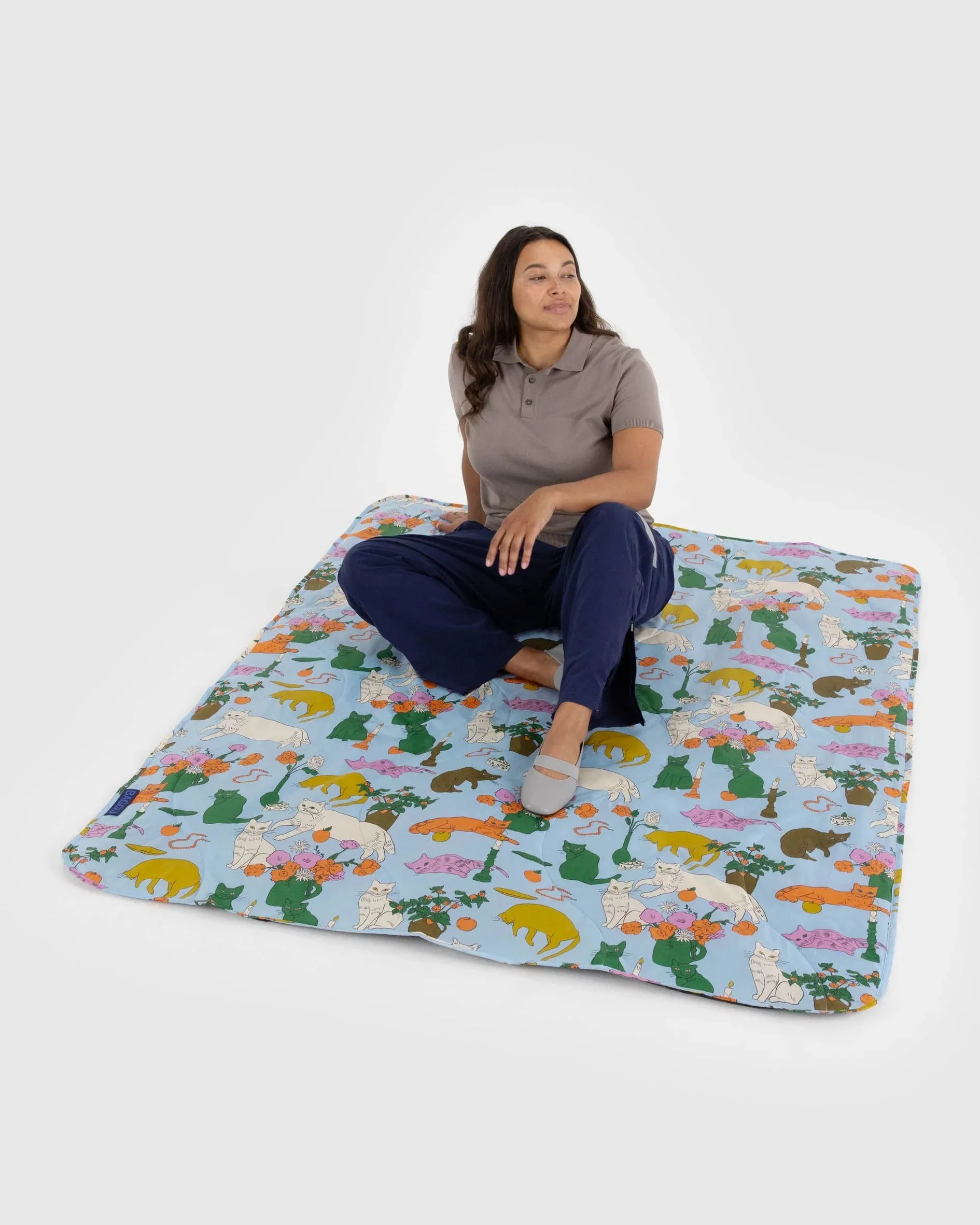 Baggu Picnic Blanket - Table Cats