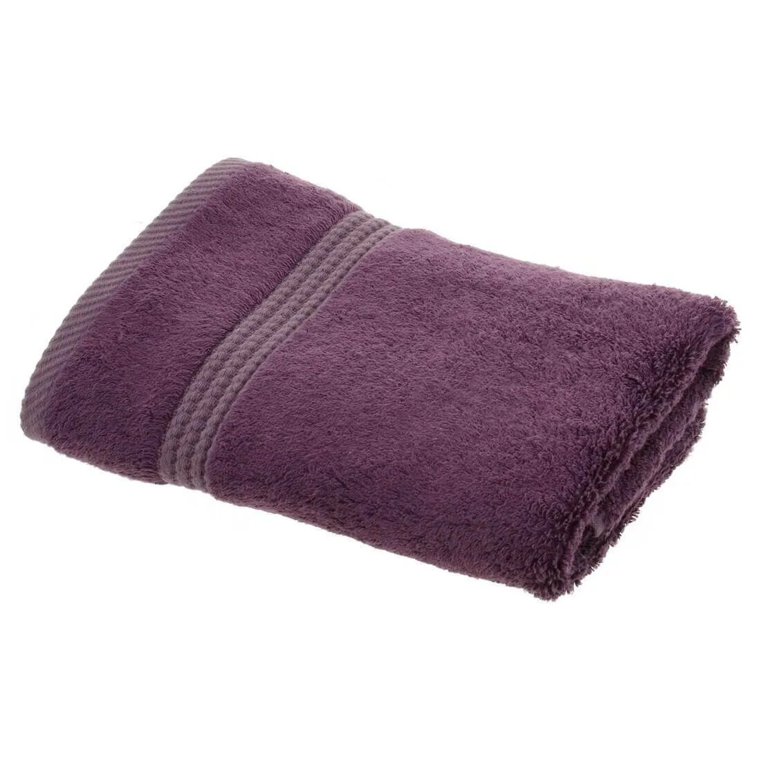 Bamboo Bliss Luxury 600gsm Bathroom Linen Range - Plum