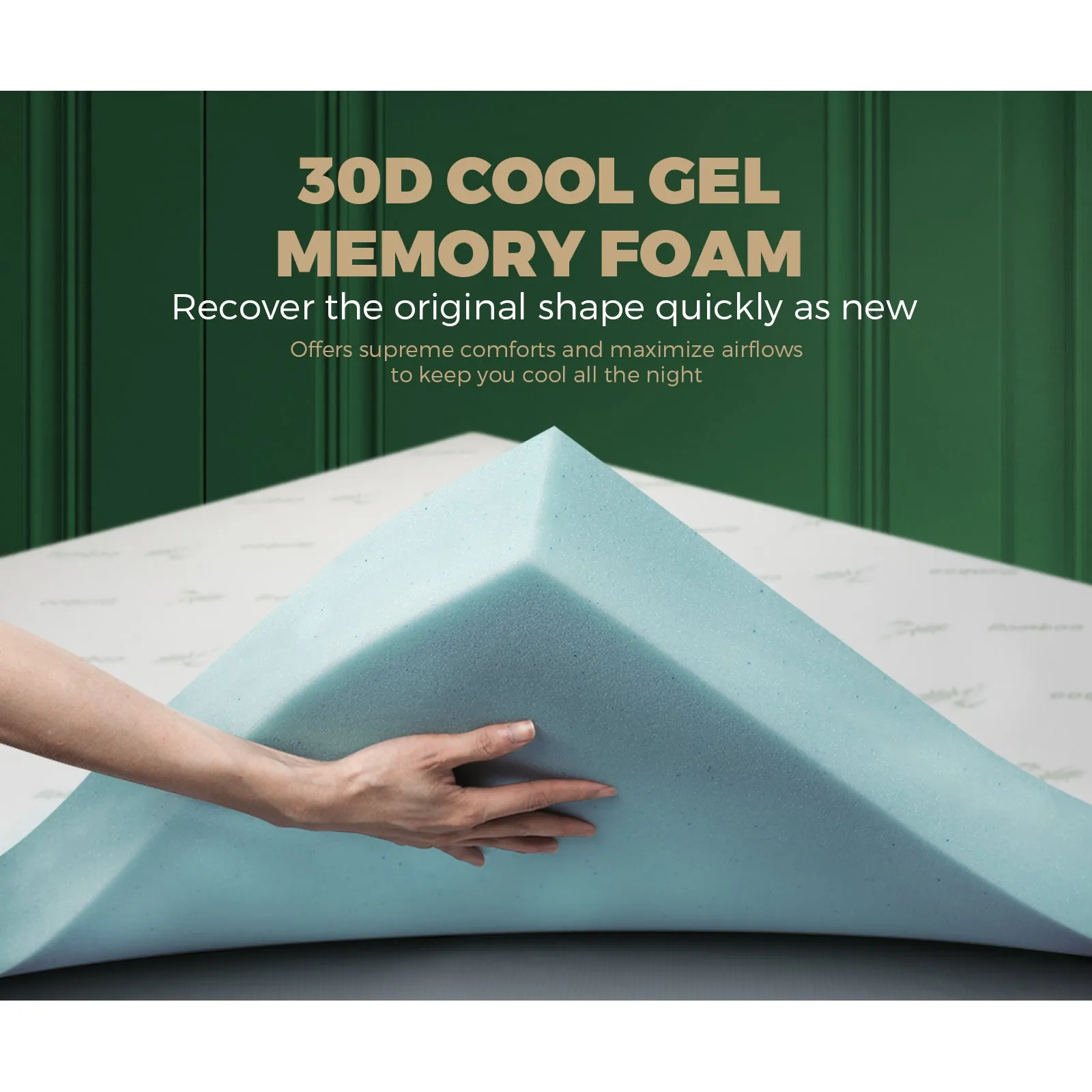 Bedra Memory Foam Mattress Double 8CM