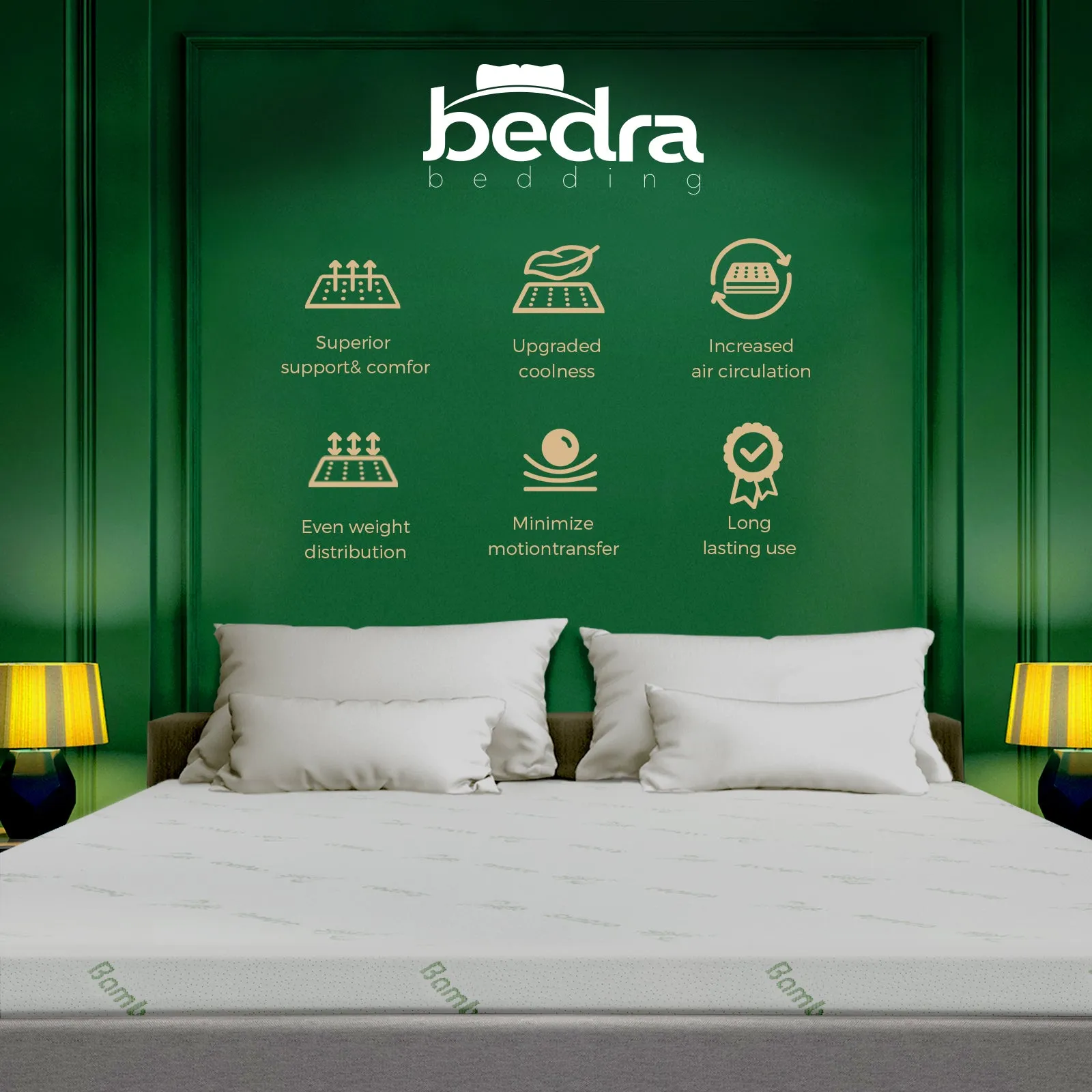 Bedra Memory Foam Mattress King 8CM