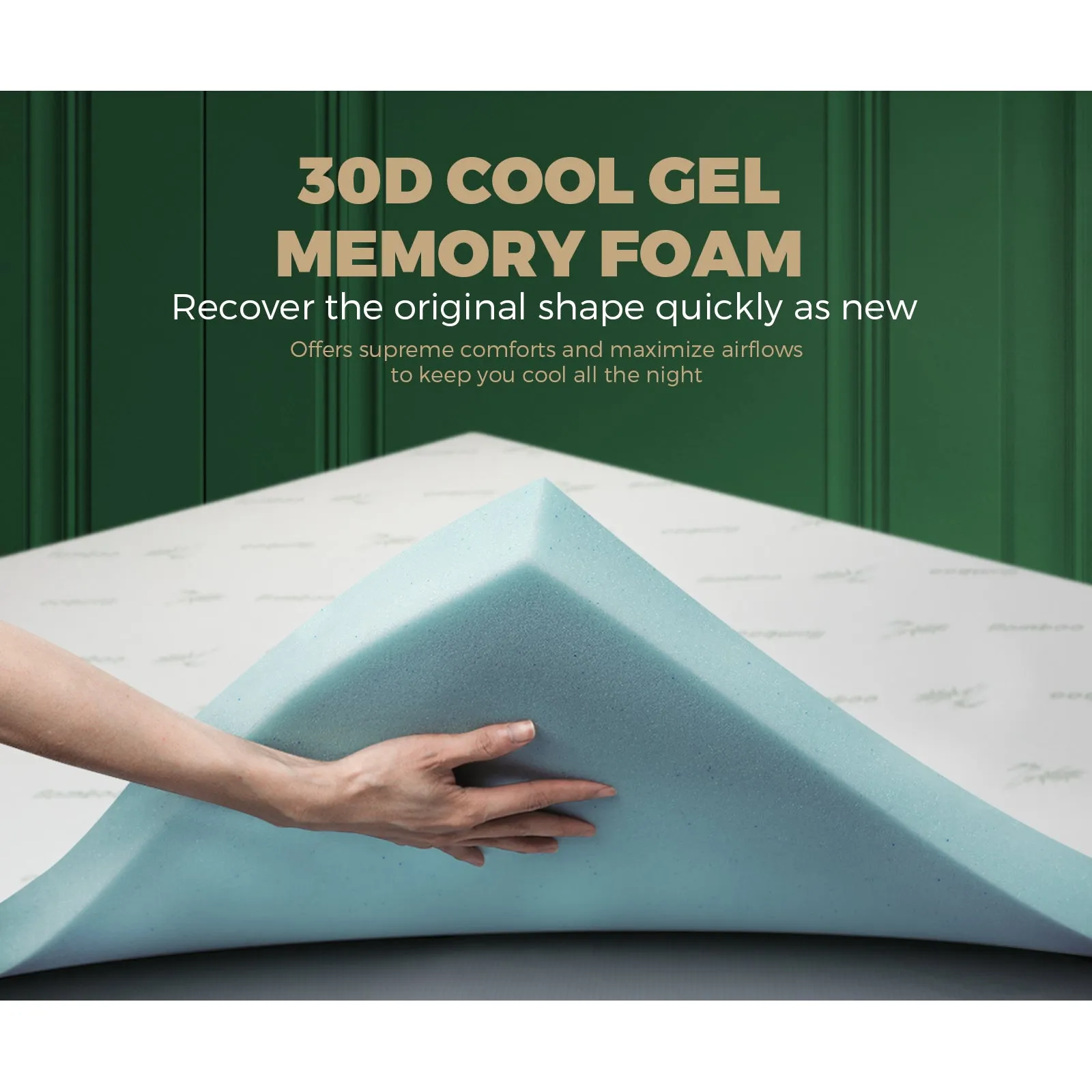 Bedra Memory Foam Mattress Queen 5CM