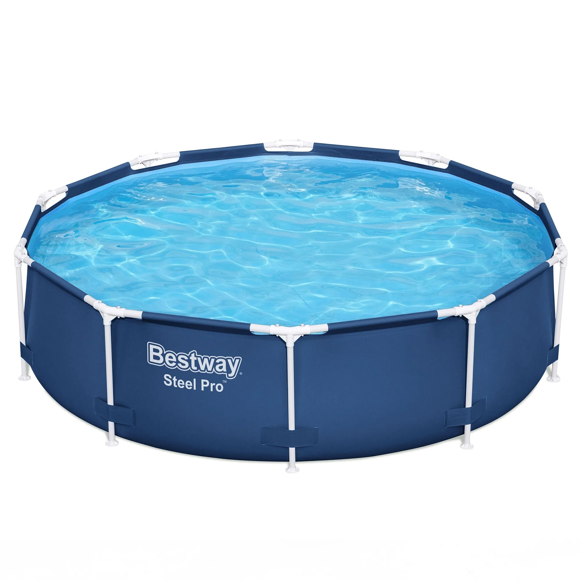 Bestway Steel Pro 10'x30" Round  Swimming Pool Set with Filter Pump (For Parts)