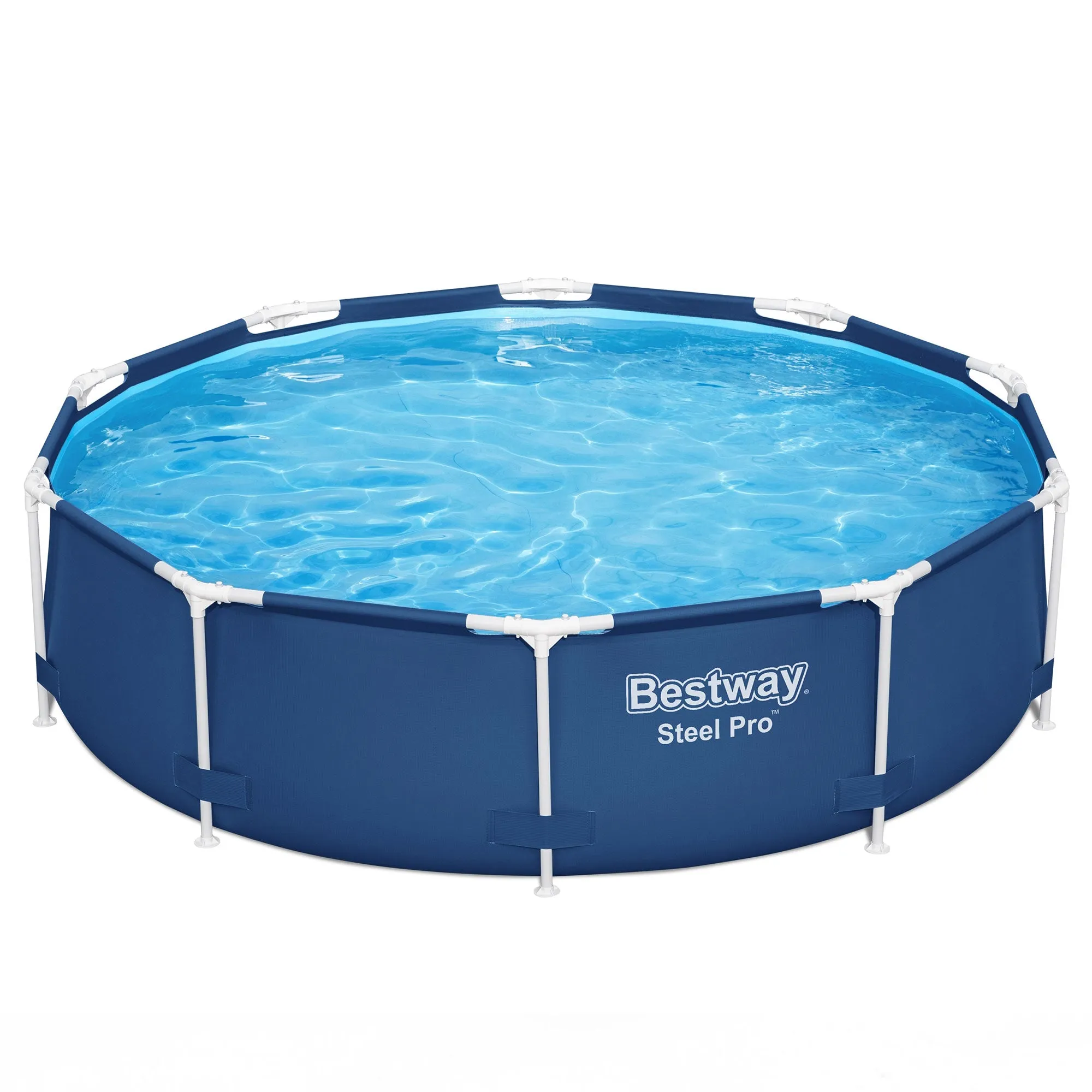 Bestway Steel Pro 10'x30" Round  Swimming Pool Set with Filter Pump (For Parts)