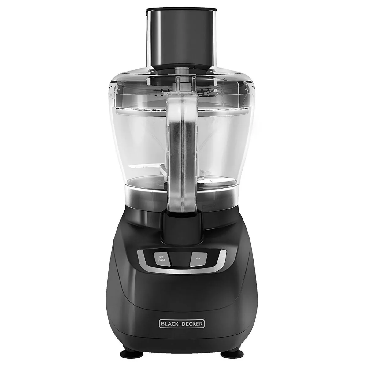 Black & Decker FP1600B Food Processor w/Stainless Steel Blade, Black, 450W,8-Cup