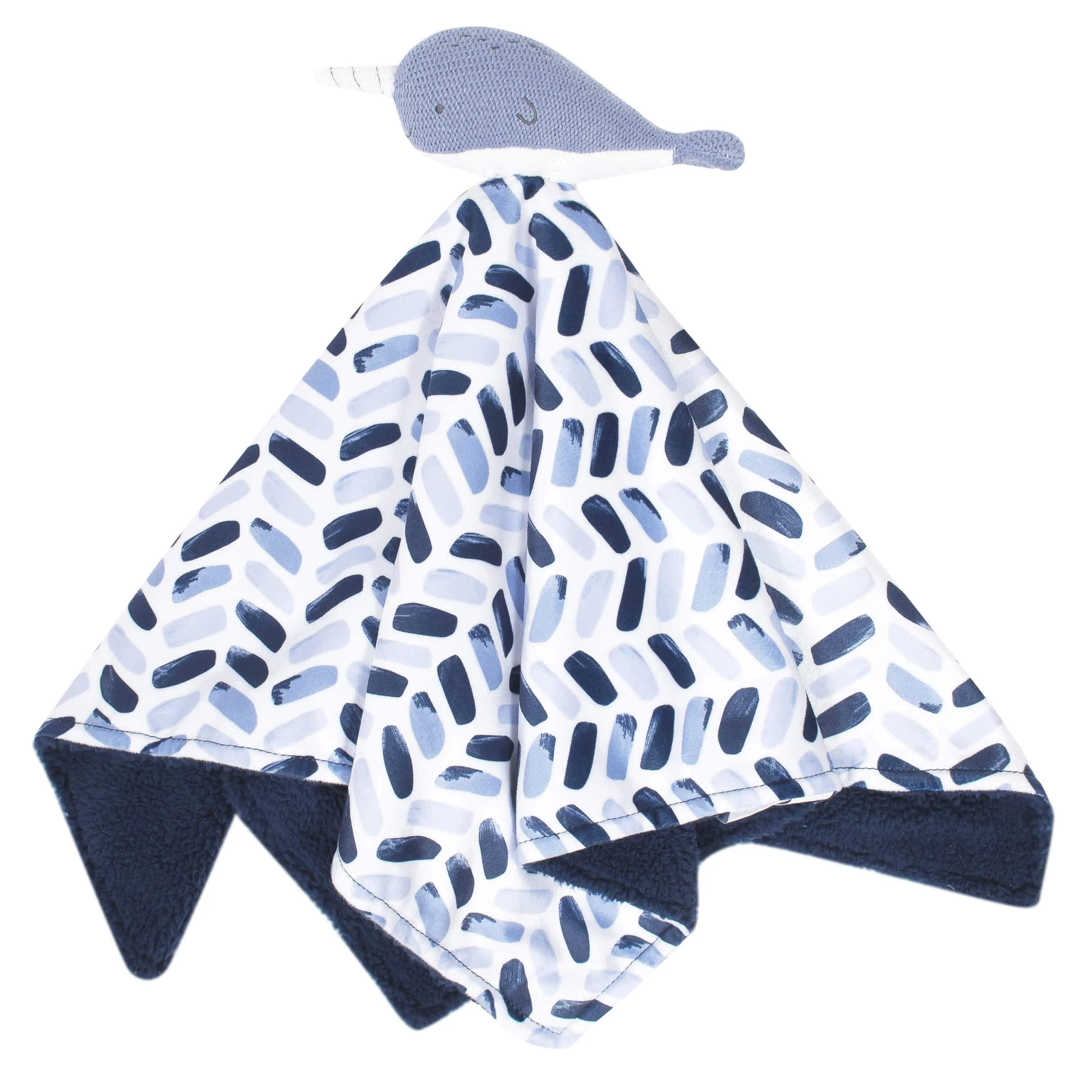 Blue Narwhal Extra-Large Security Blanket