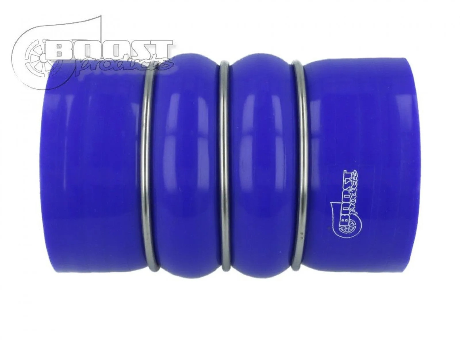 BOOST Products Silicone Coupler with Double Hump, 60mm (2-3/8") ID, Blue