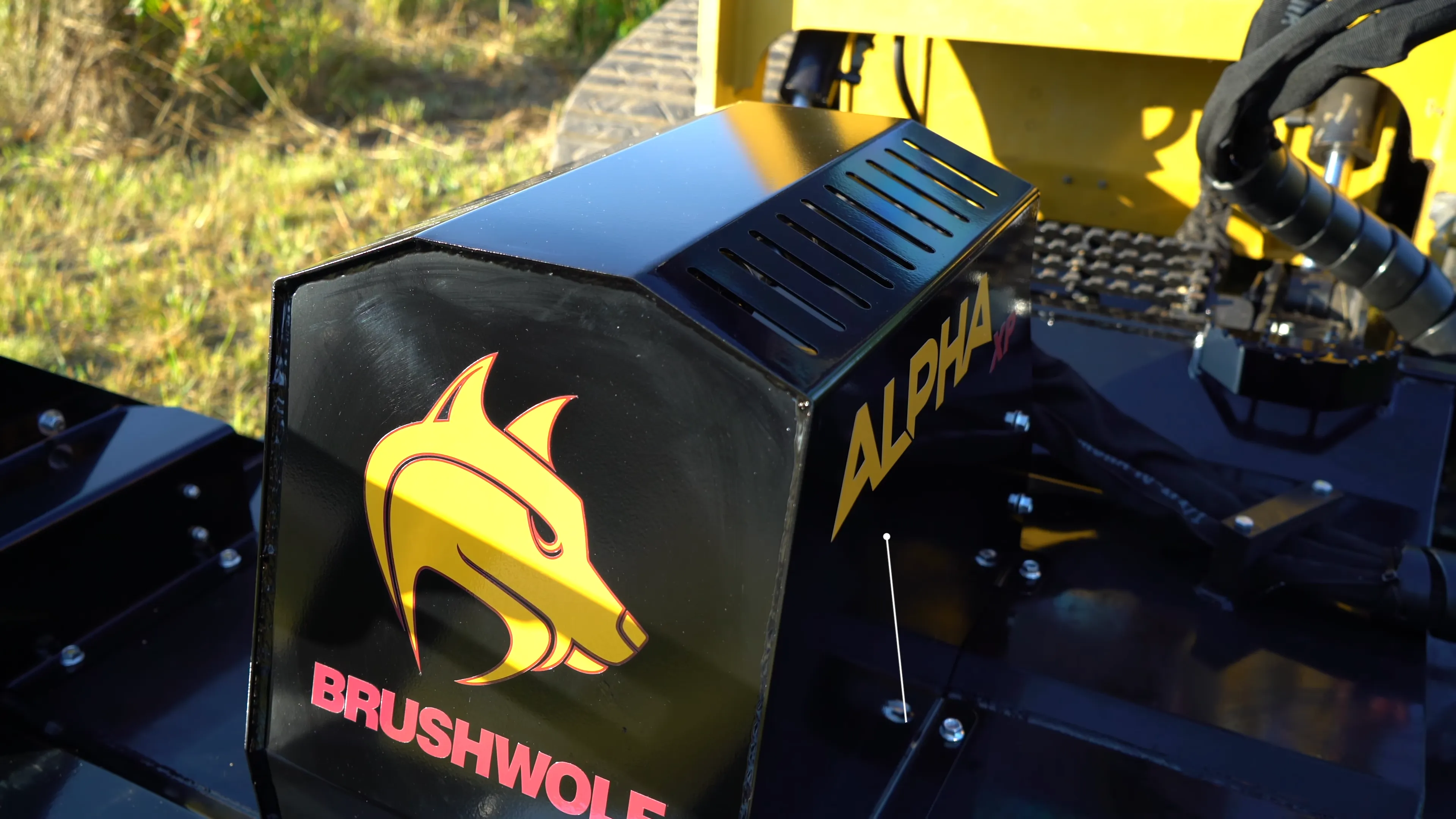 Brush Wolf Alpha Brush Cutter Series | Cutting Width 72" inches | Hydraulic Flow Range 23-45 GPM | For Skid Steers