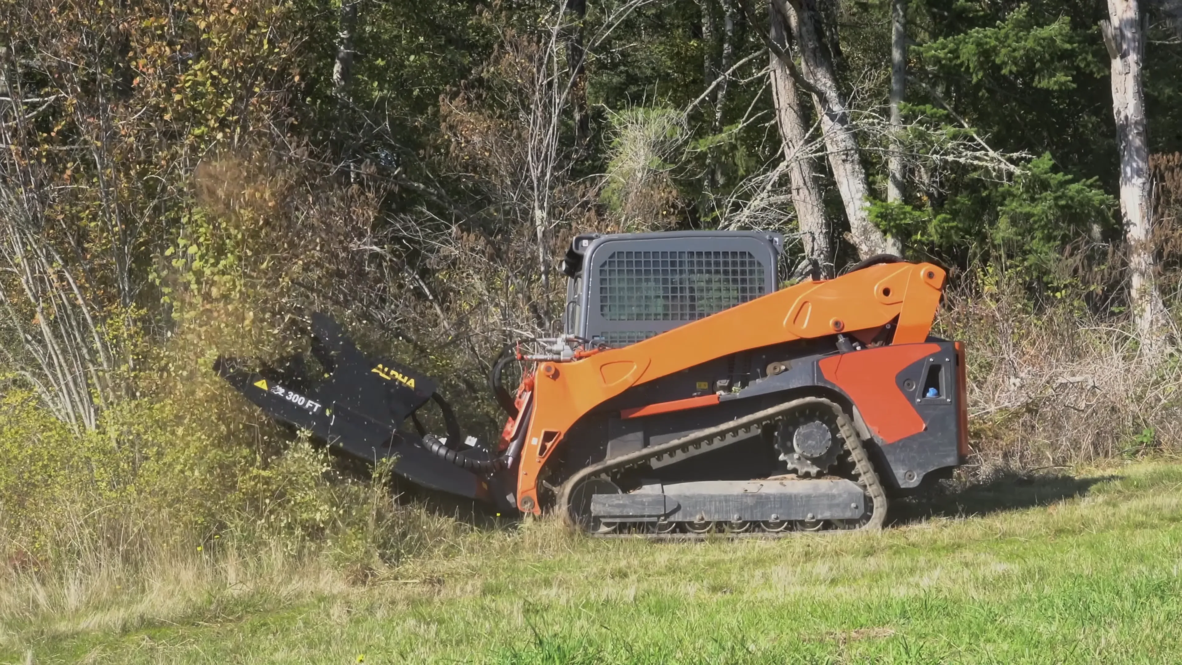 Brush Wolf Alpha Brush Cutter Series | Cutting Width 72" inches | Hydraulic Flow Range 23-45 GPM | For Skid Steers