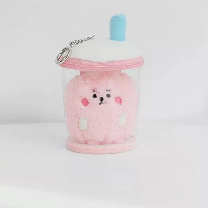 BT21 Baby Bubble Tea Plush Keychain