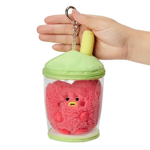 BT21 Baby Bubble Tea Plush Keychain