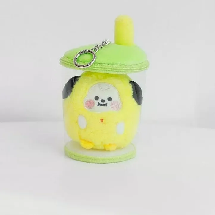 BT21 Baby Bubble Tea Plush Keychain