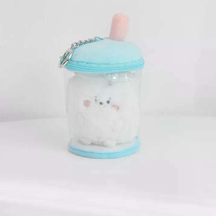 BT21 Baby Bubble Tea Plush Keychain