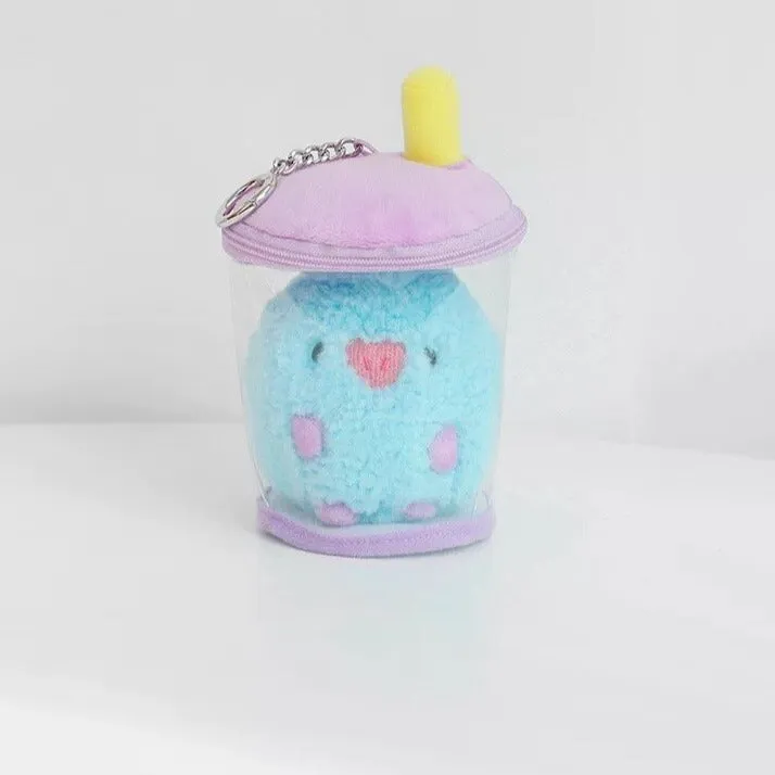 BT21 Baby Bubble Tea Plush Keychain