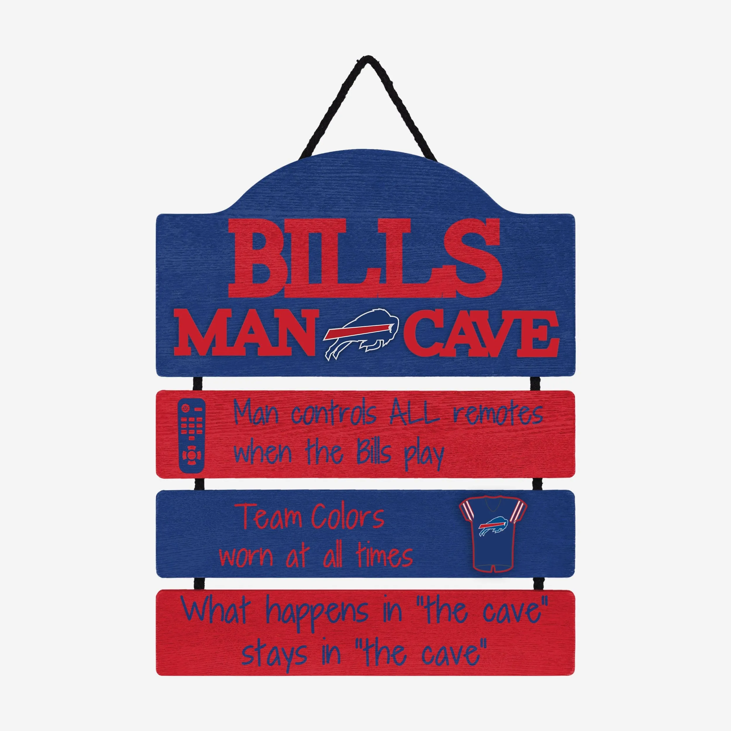 Buffalo Bills Mancave Sign