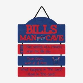 Buffalo Bills Mancave Sign