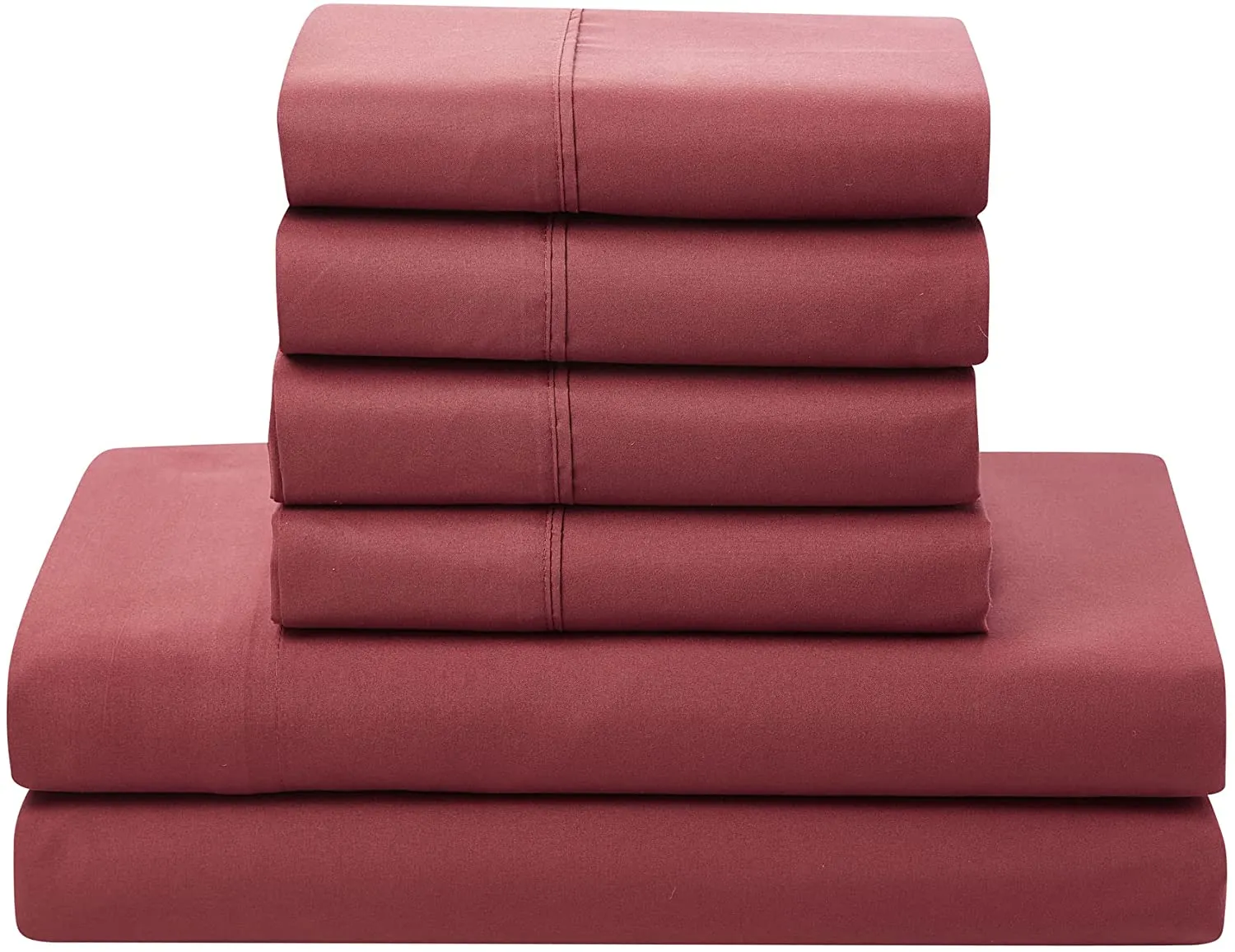 Burgundy Study Bed Set