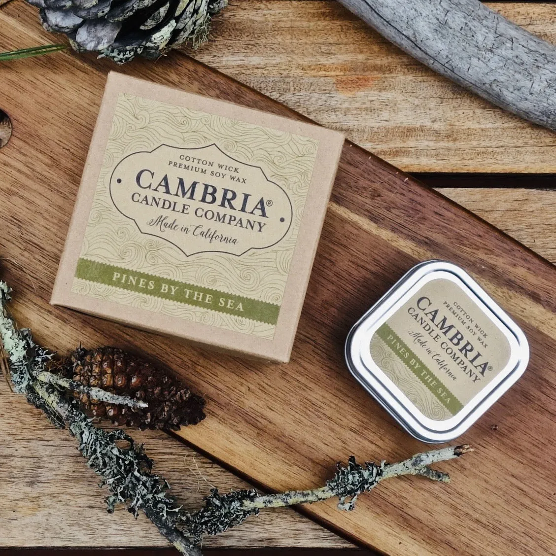 Cambria Candle Company Soy Wax Candles