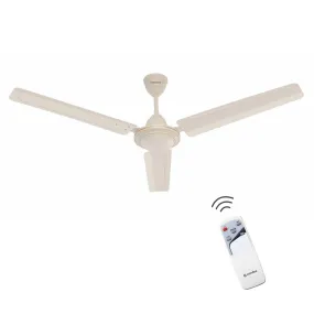 Candes Magic 1200 mm Anti Dust Decorative 3 Blade Ceiling Fan With Remote (Pack of 1) (Ivory)