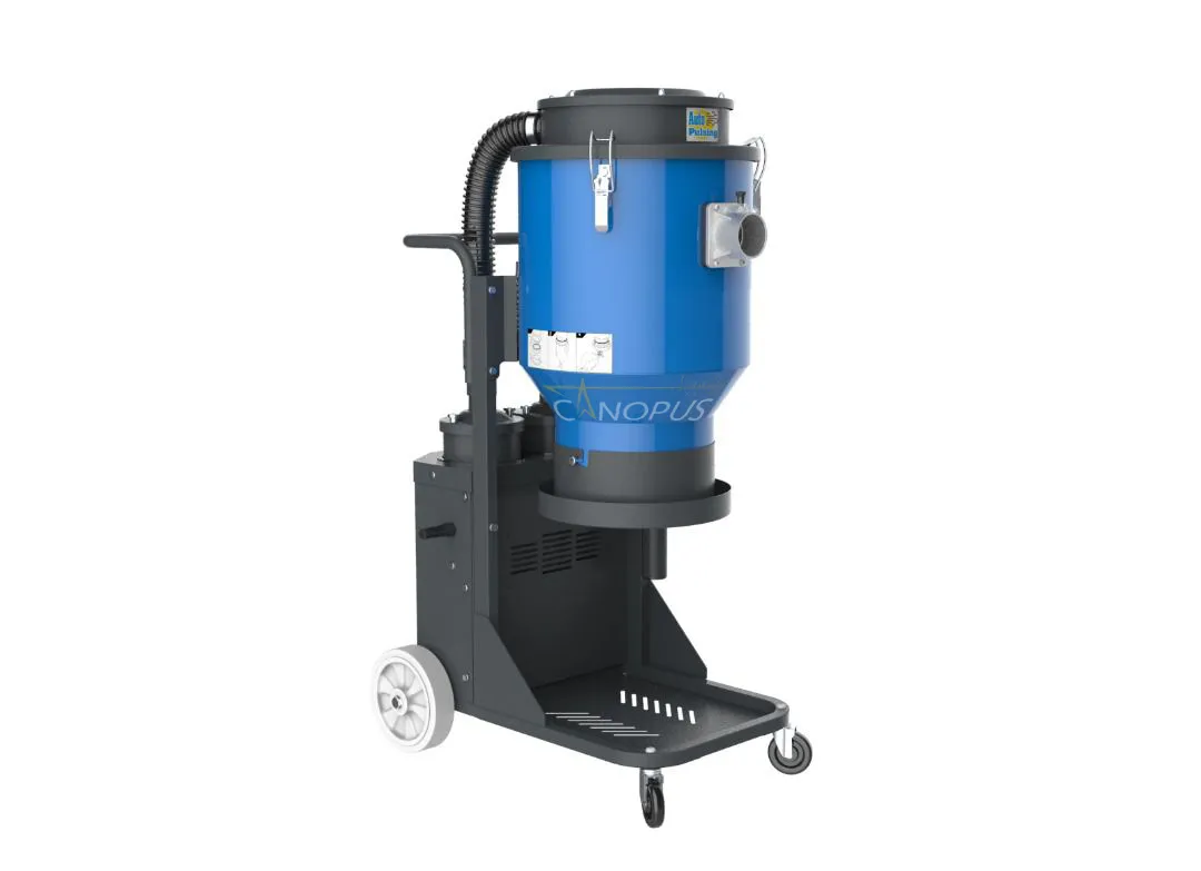 Canopus Industrial Concrete HEPA Vacuum with Auto Filter Cleaning Function for Concrete Floor Grinders