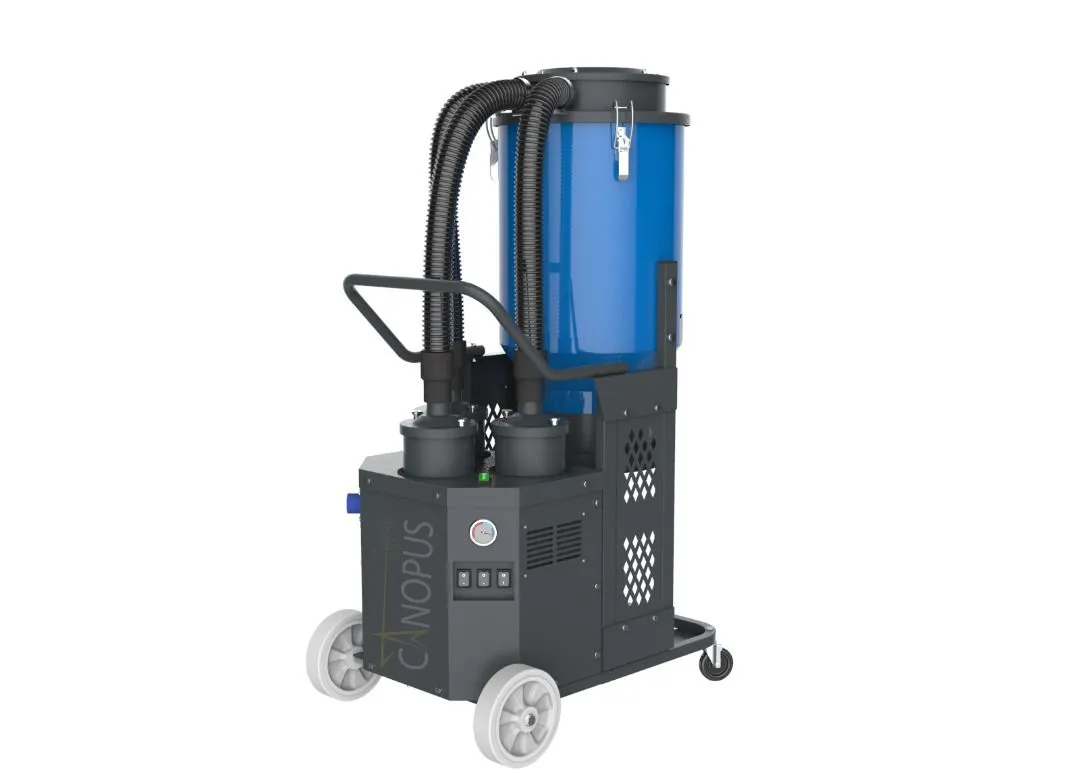 Canopus Industrial Concrete HEPA Vacuum with Auto Filter Cleaning Function for Concrete Floor Grinders