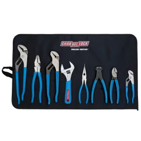 Channel Lock TOOL ROLL-8 8-Piece Professional Tool Set with Tool Roll