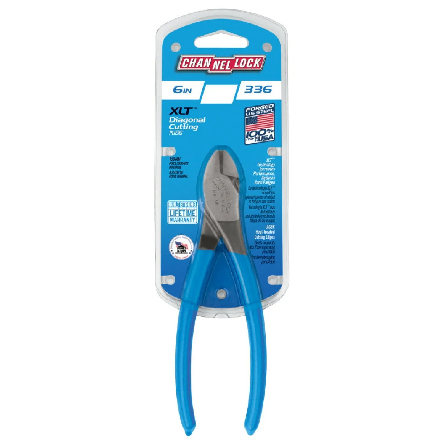 Channellock 336 6 Inch HL Diagonal Cutting Pliers