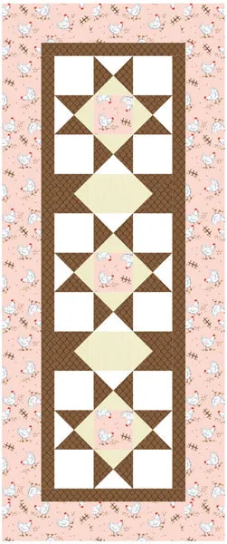 Chicken Coop Quilt Pattern BL2-245w  - Wholesale Product