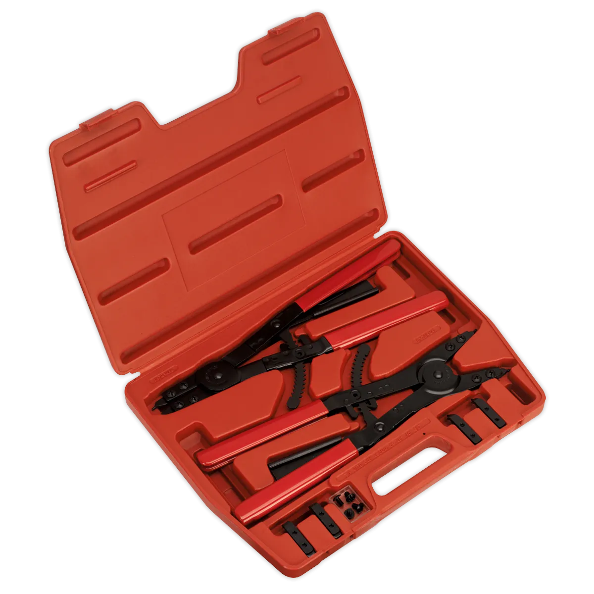 Circlip Pliers Set Internal/External 400mm Heavy-Duty