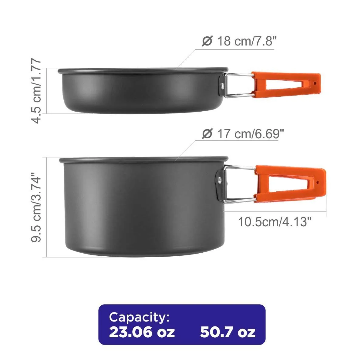 Compact Outdoor Cooking Set for Camping